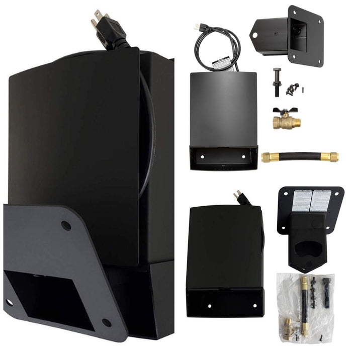 BROMIC BH0420012 Tungsten Electric 4000W 220V-240V 16.6A Infrared Radiant Patio Heater - 44 x 3.5 x 8.5 in. - White