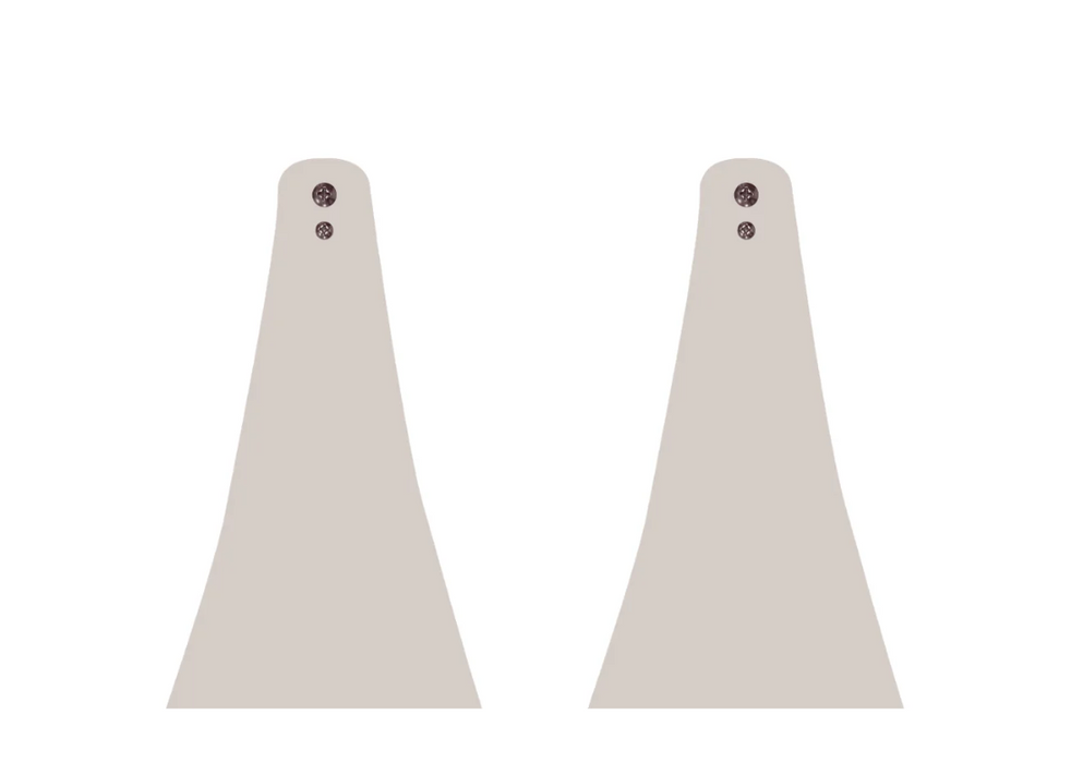 Infratech Heater Extended 8 Inch Pair of Mounting Brackets 13 1247BI - CCD Series - Biscuit