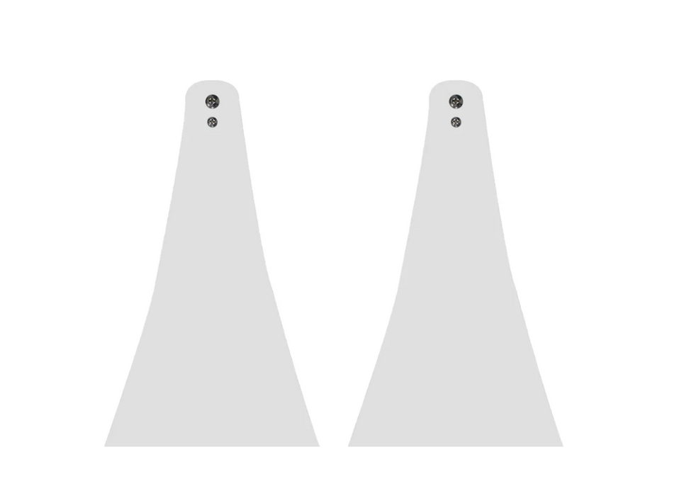 Infratech Heater Extended 8 Inch Pair of Mounting Brackets 13 1247 - CCD Series - Stainless Steel