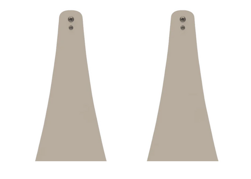 Infratech Heater Extended 10 Inch Pair of Mounting Brackets 13 1248BE - CCD Series - Beige