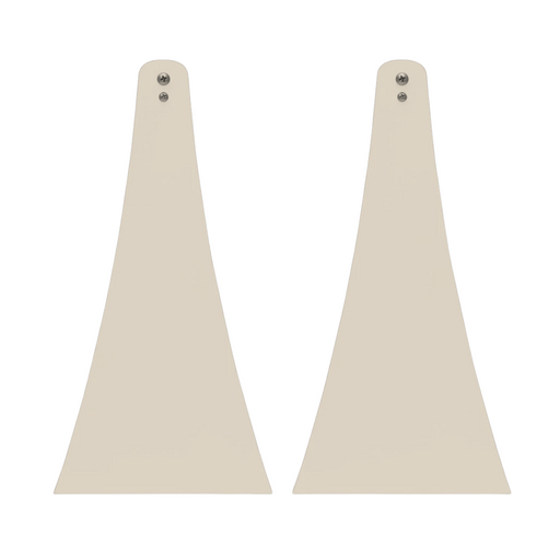 Infratech Heater Extended 12 Inch Pair of Mounting Brackets 13 1249AL - CCD Series - Almond