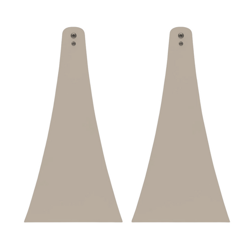 Infratech Heater Extended 12 Inch Pair of Mounting Brackets 13 1249BE - CCD Series - Beige