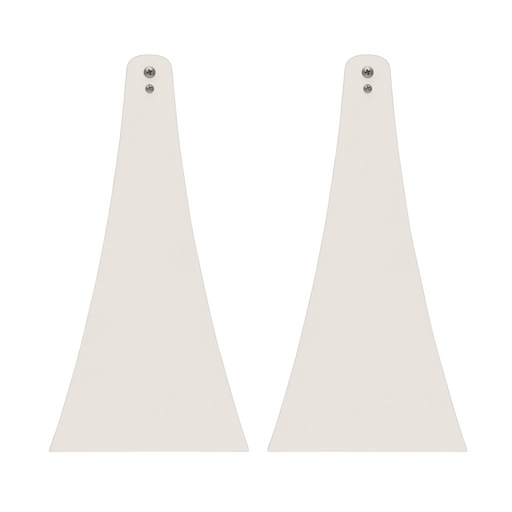 Infratech Heater Extended 12 Inch Pair of Mounting Brackets 13 1249BI - CCD Series - Biscuit