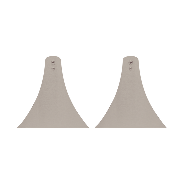 Standard 6 Inch Pair of Replacement CCD Series Infratech Heater Mounting Brackets - 13 1250 BE - Beige