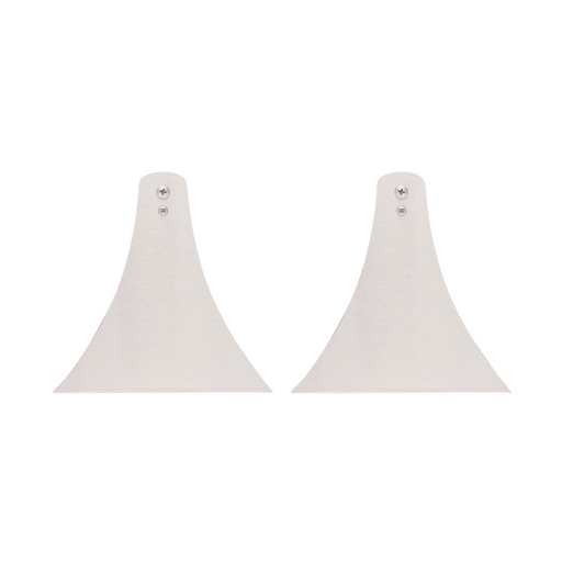 Standard 6 Inch Pair of Replacement CCD Series Infratech Heater Mounting Brackets - 13 1250 BI - Biscuit