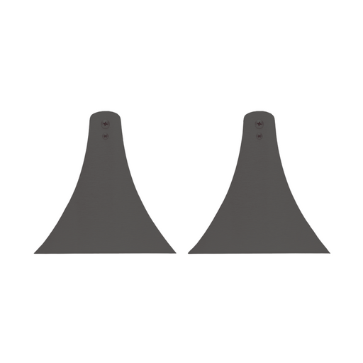 Standard 6 Inch Pair of Replacement CCD Series Infratech Heater Mounting Brackets - 13 1250 GR - Gray