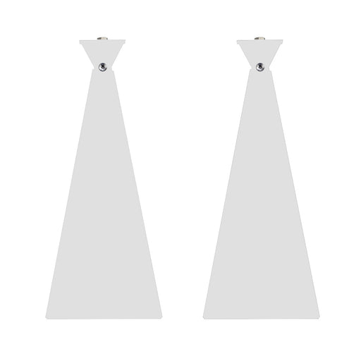 Infratech Heater Extended 12 Inch Pair of Mounting Brackets 13 7040 - Slimline Series - Stainless Steel