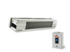 Sunpak S34 S TSH-SS 12040LP-12020 Liquid Propane Outdoor Infrared Patio Heater in Stainless Steel 34000 BTUs with Stainless Steel Front Fascia Kit - 48 x 10 x 8 in.