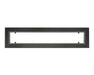 Infratech 18 2300BL 39 in. Flush Mount Frame - 39 x 8 x 18 gauge 304 SS in. - Black Color