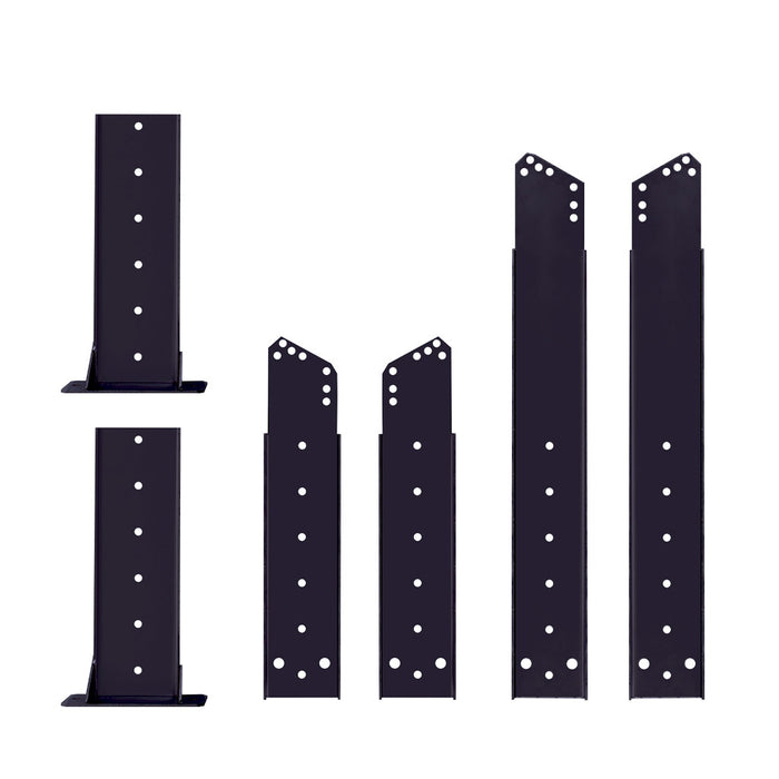 Sunstar Patio Heater Accessory Wall-Ceiling 15 Inches to 30 Inches Adjustable Mounting Kit - 8 x 18 x 10 in. - Black Finish