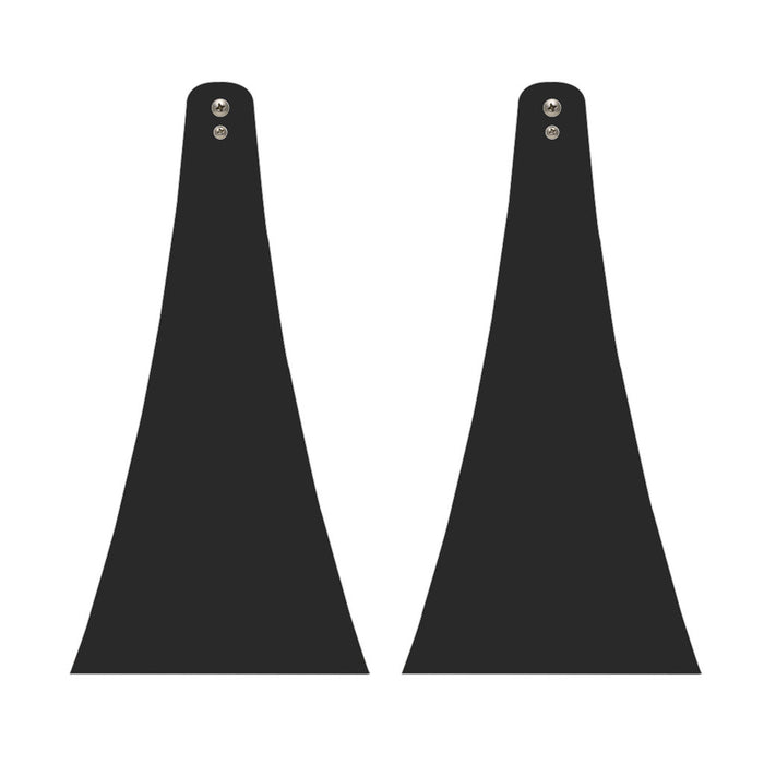 Infratech Heater Extended 12 Inch Pair of Mounting Brackets 13 1249BL - CCD Series - Black