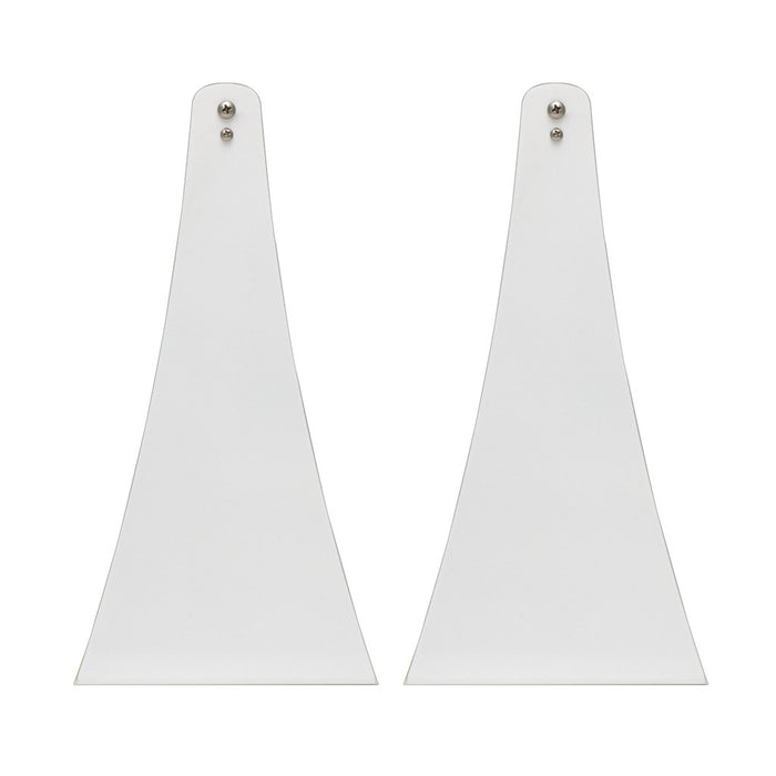 Infratech Heater Extended 12 Inch Pair of Mounting Brackets 13 1249 - CCD Series - Stainless Steel