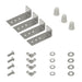 Infratech Heater Part 18 2308 - Tab set for Flush Mount Frame 4 Piece with Hardware