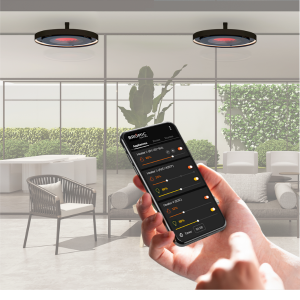 BROMIC BH8380061 Part Accessory Affinity Smart-Heat Control Eclipse Portable - x x in. - White