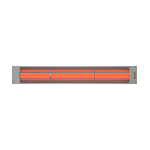 BROMIC Cobalt Smart-Heat Electric Infrared Radiant Patio Heater in Silver