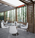 BROMIC Cobalt Smart-Heat Electric Infrared Radiant Patio Heater in Silver