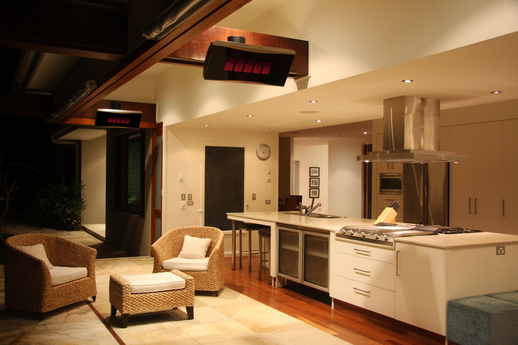 BROMIC BH0110003-1 Platinum Gas 500 39800 BTU Natural Gas Infrared Radiant Patio Heater 29.8 x 15.9 x 16.6 in. - Black