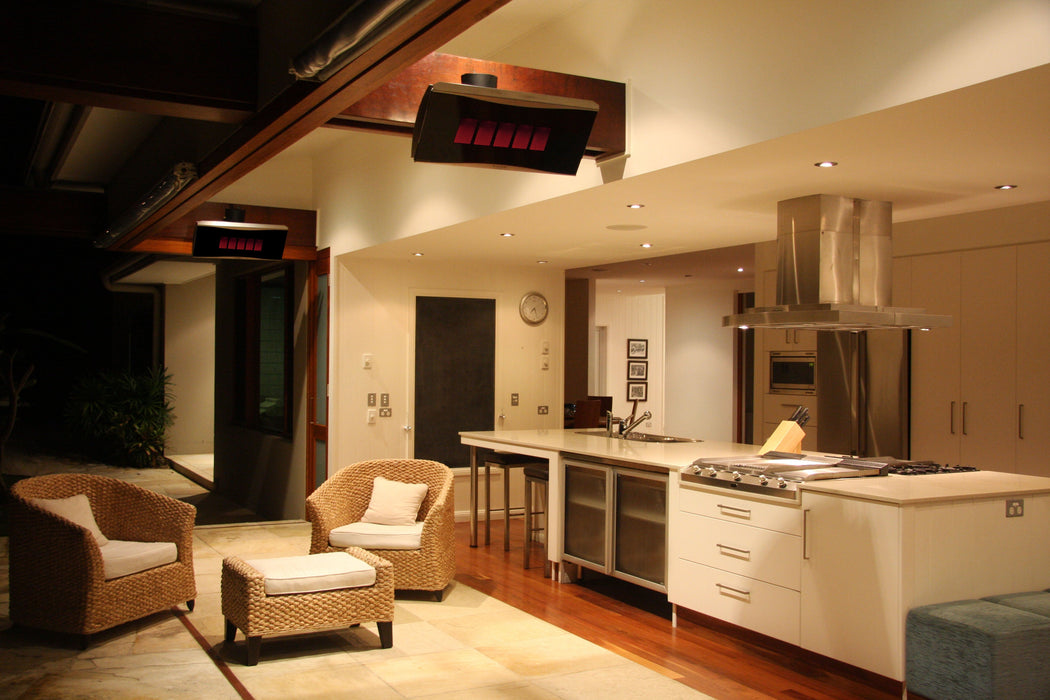 BROMIC BH0110004-1 Platinum Gas 500 39800 BTU Propane Infrared Radiant Patio Heater 29.8 x 15.9 x 16.6 in. - Black