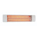 Eurofase EF60 Series Dual Element EF60208W4 6000 Watts 208V Electric Infrared Patio Heater - 61.25 in. x 9.38 in. x 8.18 in. - White Color