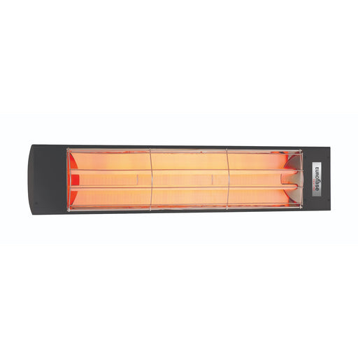 Eurofase EF60240B 6000 Watts EF60 Series Electric Infrared Patio Heater 240V 61.25 in. x 9.38 in. x 8.18 in. - Black