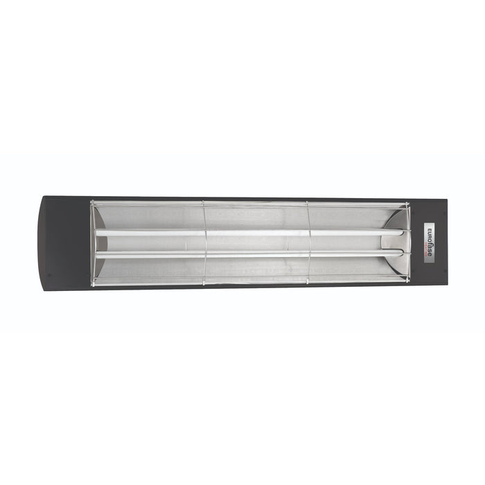 Eurofase EF40240B 4000 Watts EF40 Series Electric Infrared Patio Heater 240V 39.38 in. x 9.38 in. x 8.18 in. - Black