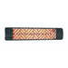 Eurofase EF60 Series Dual Element EF60208B1 6000 Watts 208V Electric Infrared Patio Heater - 61.25 in. x 9.38 in. x 8.18 in. - Black Color