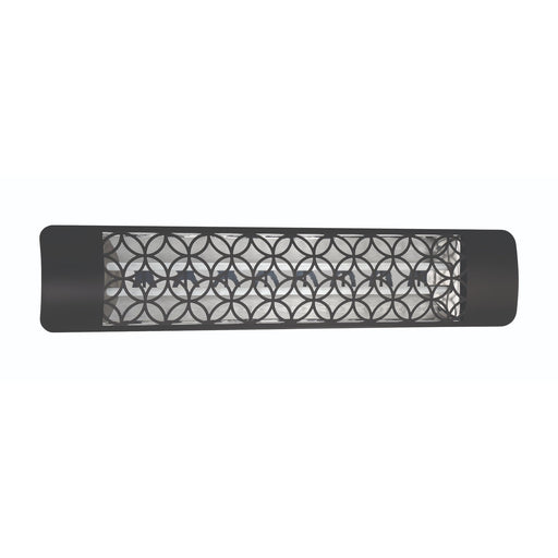 Eurofase EF60480B2 6000 Watts EF60 Series Electric Infrared Patio Heater 480V 61.25 in. x 9.38 in. x 8.18 in. - Black