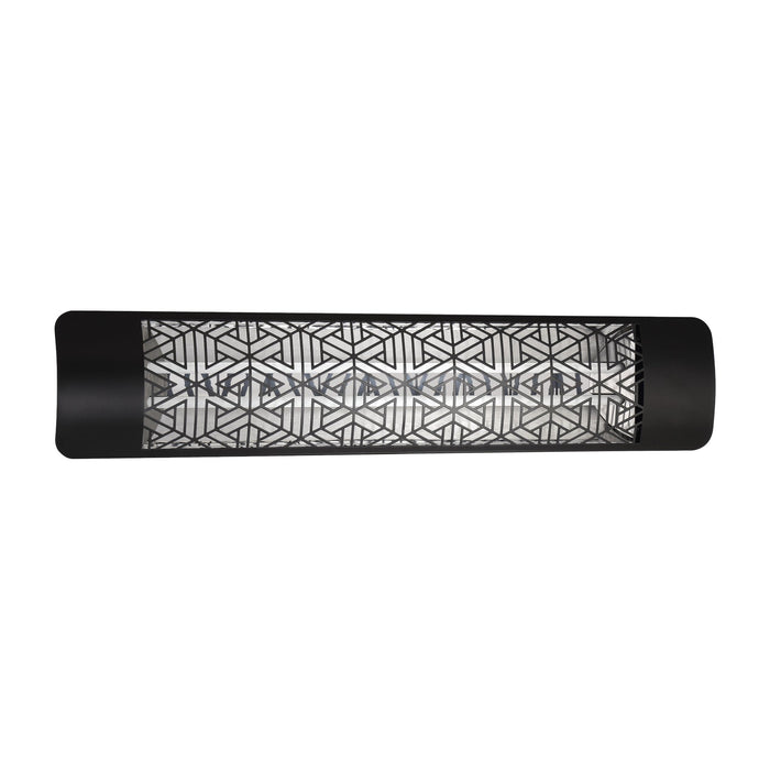 Eurofase EF40240B3 4000 Watts EF40 Series Electric Infrared Patio Heater 240V 39.38 in. x 9.38 in. x 8.18 in. - Black