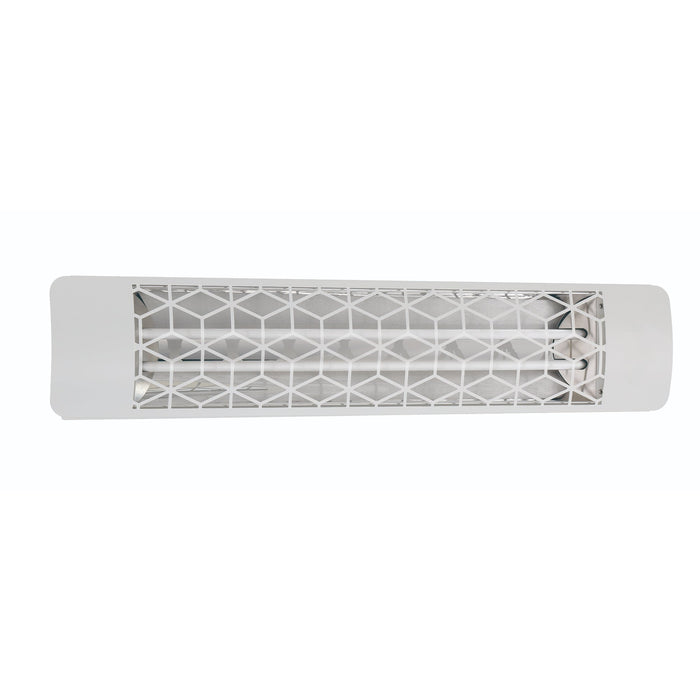 Eurofase EF60277W6 6000 Watts EF60 Series Electric Infrared Patio Heater 277V 61.25 in. x 9.38 in. x 8.18 in. - White