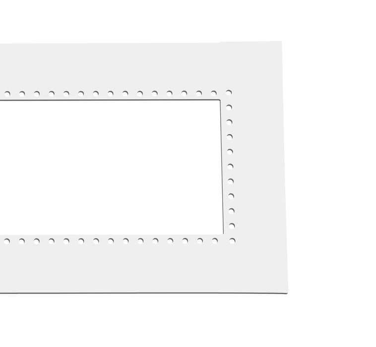 Eurofase EF39FMPFW Flush Mount Kit Flush Mount Kit 48.00 in. x 17.00 in. x 4 in. - White