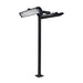 Eurofase EF3908PMDB 39 Inch 8ft Black Pole Mount With Double Crossbar - 3.20 in. x 3.20 in. x 96 in. - Black Color