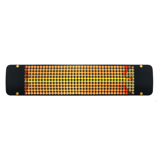 Eurofase EF30208B7 3000 Watts EF30 Series Electric Infrared Patio Heater 208V 61.25 in. x 9.38 in. x 8.18 in. - Black