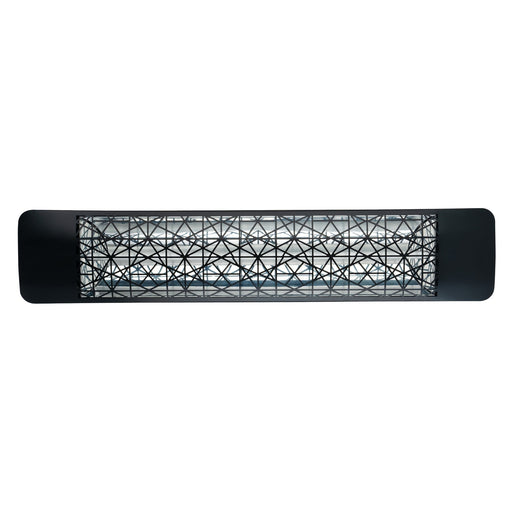 Eurofase EF25277B4 2500 Watts EF25 Series Electric Infrared Patio Heater 277V 39.38 in. x 9.38 in. x 8.18 in. - Black