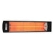 Eurofase EF25480B 2500 Watts EF25 Series Electric Infrared Patio Heater 480V 39.38 in. x 9.38 in. x 8.18 in. - Black