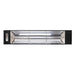 Eurofase EF20480B 2000 Watts EF20 Series Electric Infrared Patio Heater 480V 39.38 in. x 9.38 in. x 8.18 in. - Black