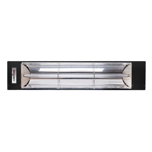 Eurofase EF20 Series Single Element EF20277B 2000 Watts 277V Electric Infrared Patio Heater - 39.38 in. x 9.38 in. x 8.18 in. - Black Color