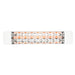 Eurofase EF30480W5 3000 Watts EF30 Series Electric Infrared Patio Heater 480V 61.25 in. x 9.38 in. x 8.18 in. - White