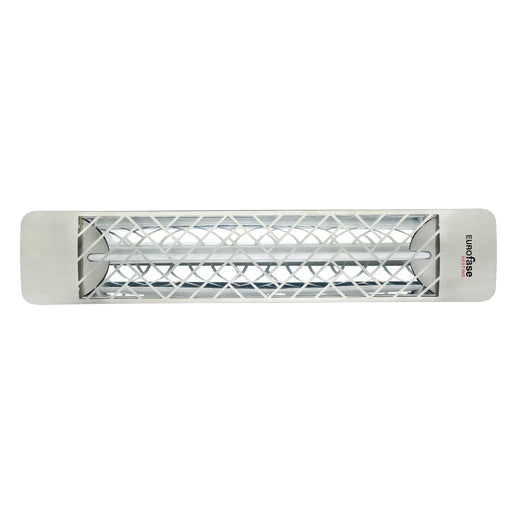 Eurofase EF15120S1 1500 Watts EF15 Series Electric Infrared Patio Heater 120V 39.38 in. x 9.38 in. x 8.18 in. - Silver