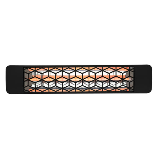 Eurofase EF25277B6 2500 Watts EF25 Series Electric Infrared Patio Heater 277V 39.38 in. x 9.38 in. x 8.18 in. - Black