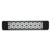 Eurofase EF25 Series Single Element EF25480B6 2500 Watts 480V Electric Infrared Patio Heater - 39.38 in. x 9.38 in. x 8.18 in. - Black Color