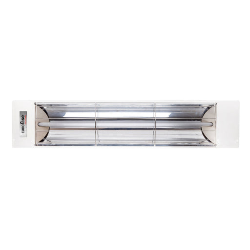 Eurofase EF20 Series Single Element EF20208W 2000 Watts 208V Electric Infrared Patio Heater - 39.38 in. x 9.38 in. x 8.18 in. - White Color