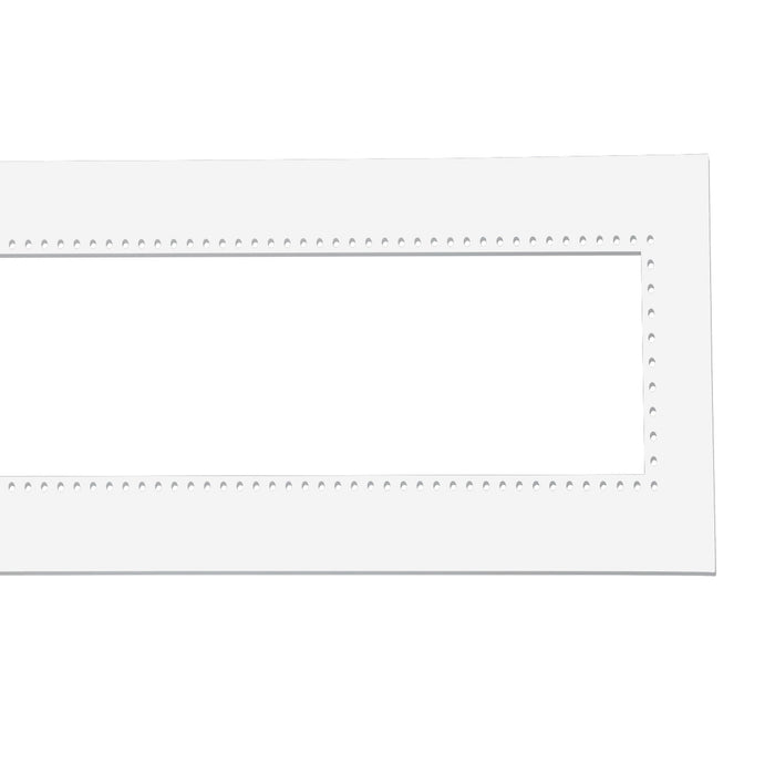 Eurofase EF61FMPFW Stainless Steel Flush Mount Kit For 39 Inch Patio Heaters - 70.00 in. x 17.00 in. x 4 in. - White Color