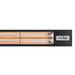 Eurofase LP30480B 3000 Watts LP30 Series Infrared Heater 480V 64.30 in. x 9.00 in. x 4.7 in. - Black