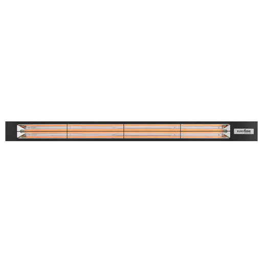 Eurofase LP40480B 4000 Watts LP40 Series Infrared Heater 480V 64.30 in. x 9.00 in. x 4.7 in. - Black