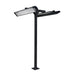 Eurofase EF6108PMB 61 Inch 8ft Black Pole Mount With Single Crossbar - 3.20 in. x 3.20 in. x 96 in. - Black Color