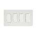 Eurofase EFSWD4 Controls Dimmer Control 120V8.30 in. x 2.50 in. x 4.5 in. - White