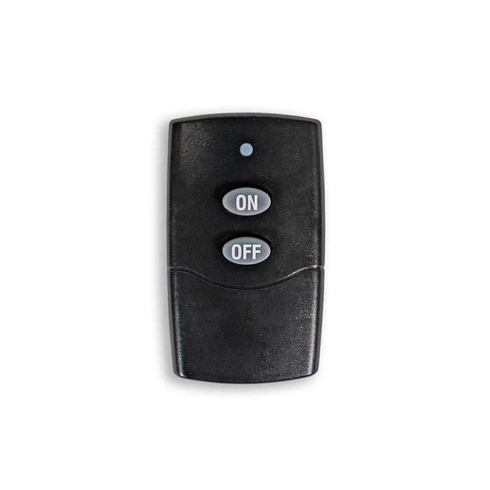 Eurofase Control EFSWSS Single 120V Remote Controlled ONOFF Cord and Plug - 3.00 in. x 2.50 in. x 4.5 in. - Black Color