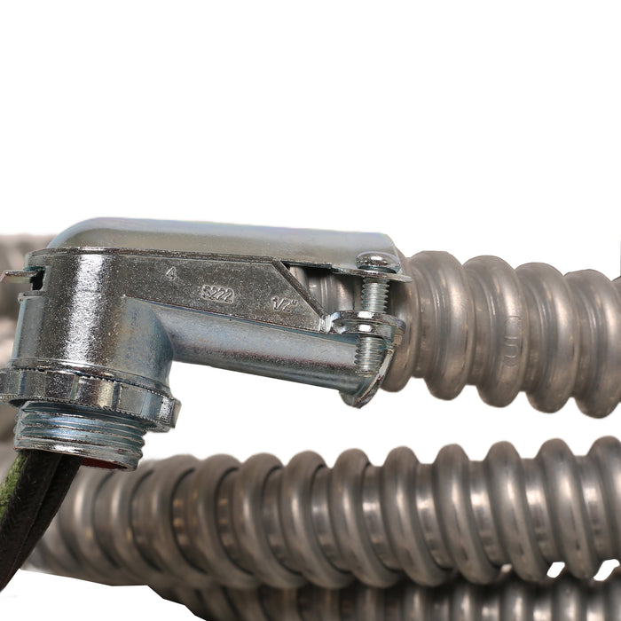 Eurofase Accessory EFHTW10 4-Wire Hi-Temp Whip For Flush Mount Kit 10 Feet - 10.00 in. x 1.00 in. x 0.3 in. - Stainless Steel Color