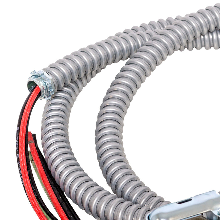 Eurofase Accessory EFHTW30 4-Wire Hi-Temp Whip For Flush Mount Kit 30 Feet - 30.00 in. x 1.00 in. x 0.3 in. - Stainless Steel Color