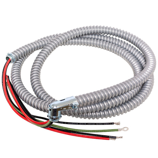 Eurofase Accessory EFHTW10 4-Wire Hi-Temp Whip For Flush Mount Kit 10 Feet - 10.00 in. x 1.00 in. x 0.3 in. - Stainless Steel Color